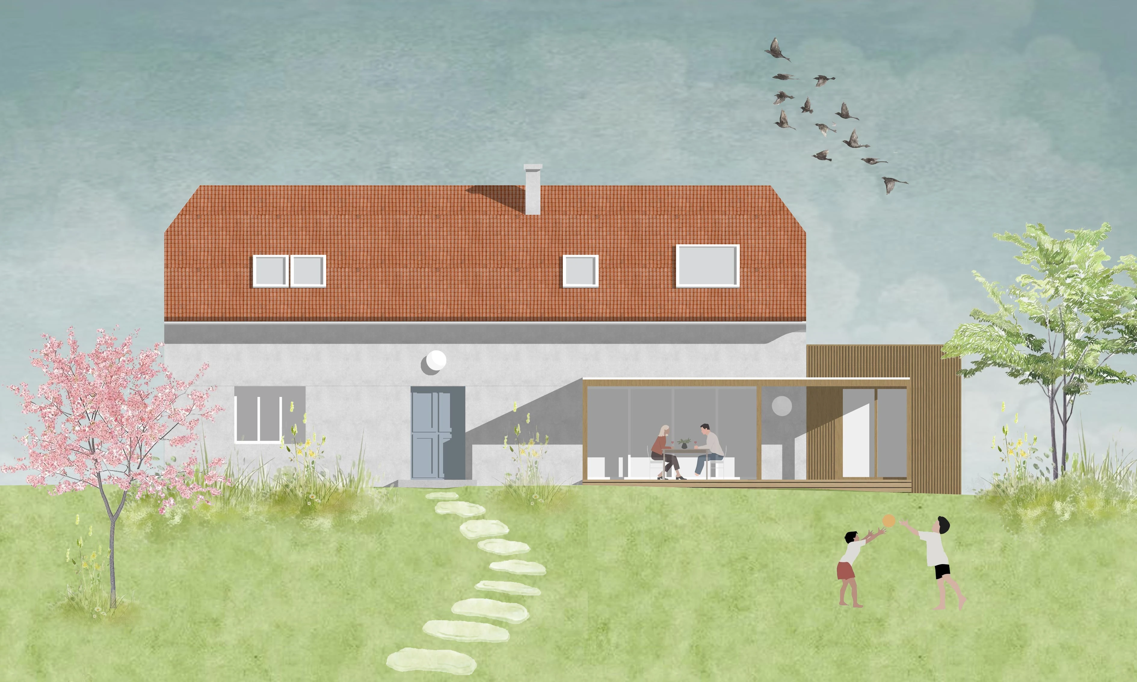 Bytový dům 5. května - interiér 3